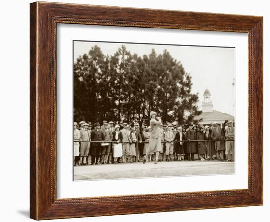 Pinehurst Golfers I-null-Framed Art Print