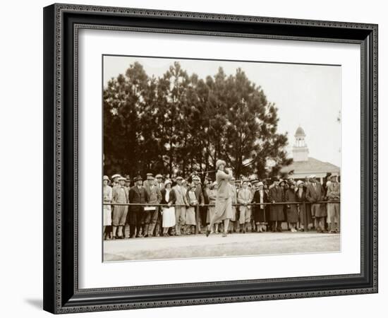 Pinehurst Golfers I-null-Framed Art Print