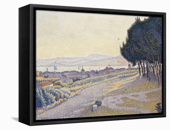 Pinewood, St. Tropez, Bois de Pins-St Tropez-Paul Signac-Framed Premier Image Canvas