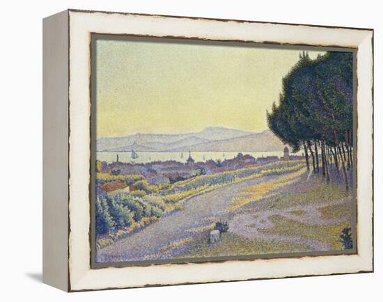 Pinewood, St. Tropez-Paul Signac-Framed Premier Image Canvas