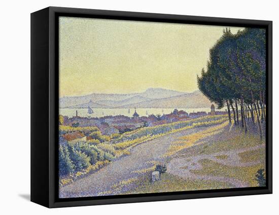 Pinewood, St. Tropez-Paul Signac-Framed Premier Image Canvas