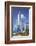 Ping An International Finance Centre, world's fourth tallest building in 2017 at 600m, Futian, Shen-Ian Trower-Framed Photographic Print