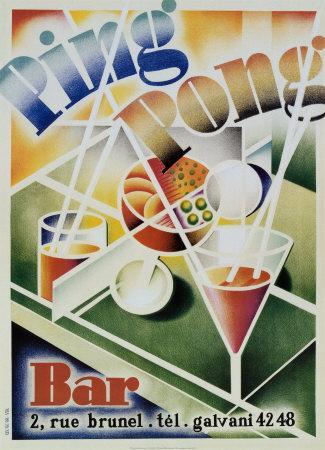 Winner Ping Pong Cats by Louis Wain - Ping Pong Cats By Louis Wain - Posters  and Art Prints