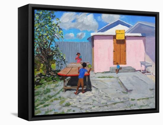 Ping Pong,De African Queen Hideaway, Barbados, 2012-Andrew Macara-Framed Premier Image Canvas