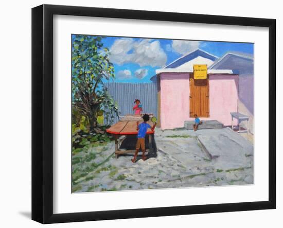 Ping Pong,De African Queen Hideaway, Barbados, 2012-Andrew Macara-Framed Giclee Print