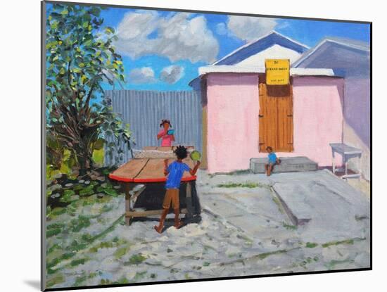 Ping Pong,De African Queen Hideaway, Barbados, 2012-Andrew Macara-Mounted Giclee Print