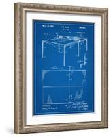 Ping Pong Table Patent-null-Framed Art Print