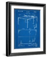 Ping Pong Table Patent-null-Framed Art Print