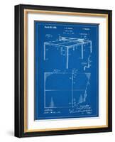 Ping Pong Table Patent-null-Framed Art Print