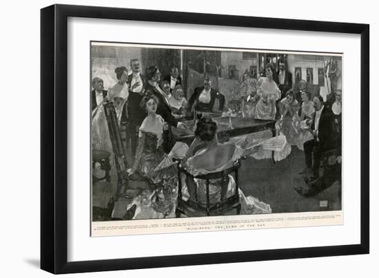 Ping-Pong, the Game of the Day-Frank Craig-Framed Giclee Print