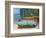 Ping Pong, Vrsar, Croatia, 2022, (oil on canvas)-Andrew Macara-Framed Giclee Print