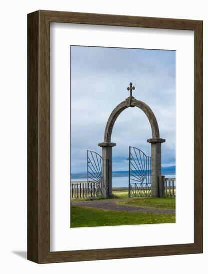 Pingeyrar Church, Near Blšnduos-Catharina Lux-Framed Photographic Print