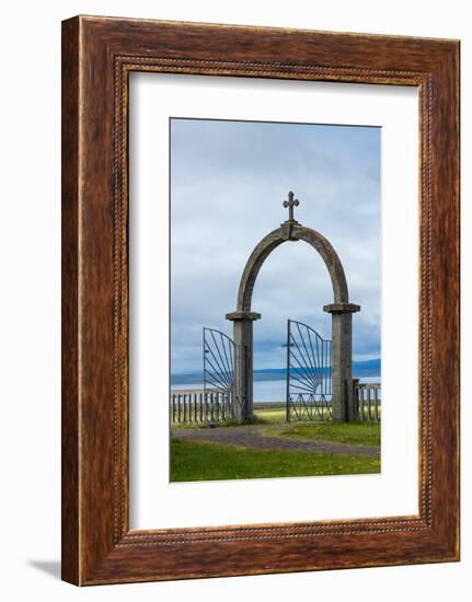 Pingeyrar Church, Near Blšnduos-Catharina Lux-Framed Photographic Print