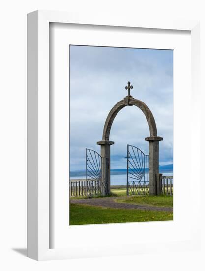 Pingeyrar Church, Near Blšnduos-Catharina Lux-Framed Photographic Print