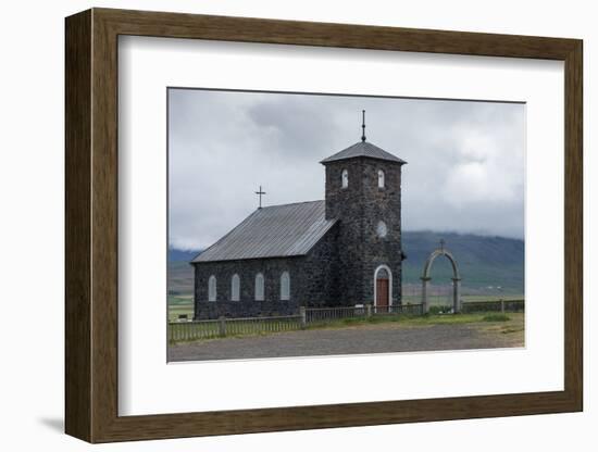 Pingeyrar Church, Near Blšnduos-Catharina Lux-Framed Photographic Print