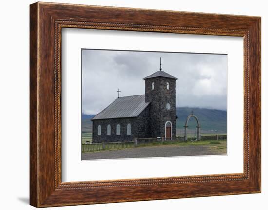 Pingeyrar Church, Near Blšnduos-Catharina Lux-Framed Photographic Print