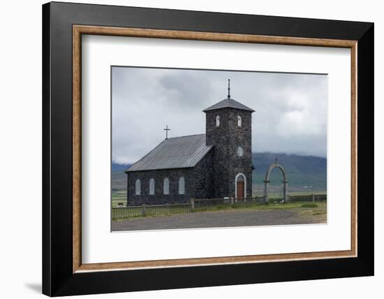 Pingeyrar Church, Near Blšnduos-Catharina Lux-Framed Photographic Print