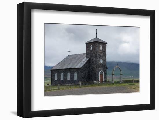 Pingeyrar Church, Near Blšnduos-Catharina Lux-Framed Photographic Print