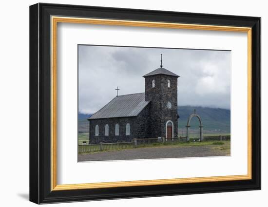 Pingeyrar Church, Near Blšnduos-Catharina Lux-Framed Photographic Print