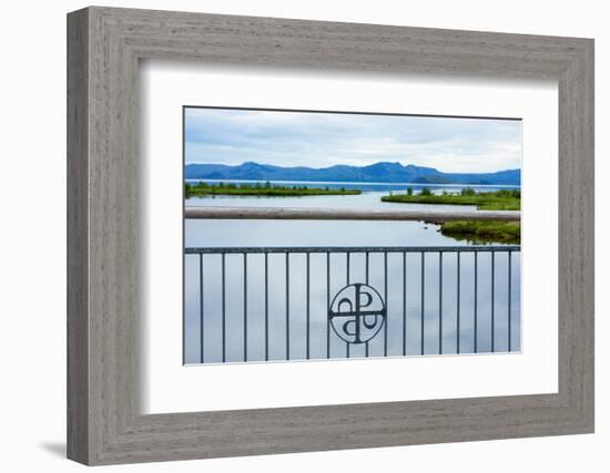 Pingvellir National Park, Bridge, Icon-Catharina Lux-Framed Photographic Print