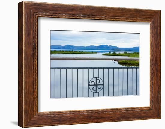 Pingvellir National Park, Bridge, Icon-Catharina Lux-Framed Photographic Print