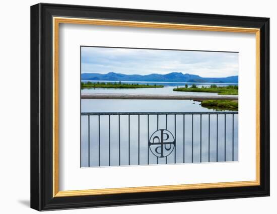 Pingvellir National Park, Bridge, Icon-Catharina Lux-Framed Photographic Print