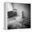 Pinhole Camera Shot of Sitting Topless Woman in Hoop Skirt-Rafal Bednarz-Framed Premier Image Canvas