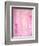 Pink Abstract Art Painting-T30Gallery-Framed Premium Giclee Print