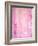 Pink Abstract Art Painting-T30Gallery-Framed Art Print