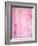 Pink Abstract Art Painting-T30Gallery-Framed Art Print