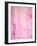 Pink Abstract Art Painting-T30Gallery-Framed Art Print