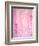 Pink Abstract Art Painting-T30Gallery-Framed Art Print