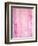 Pink Abstract Art Painting-T30Gallery-Framed Art Print