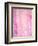 Pink Abstract Art Painting-T30Gallery-Framed Art Print