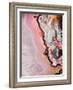 Pink Agate-Emanuela Carratoni-Framed Art Print