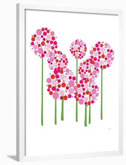 Pink Allium-Avalisa-Framed Art Print
