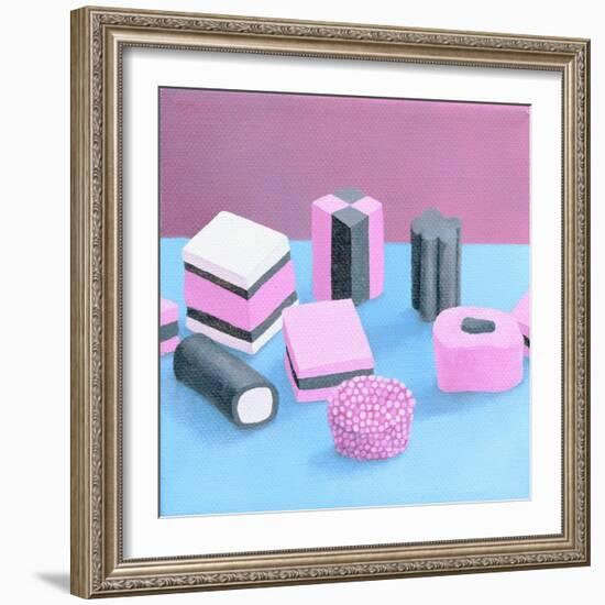 Pink Allsorts, 2003-Ann Brain-Framed Giclee Print