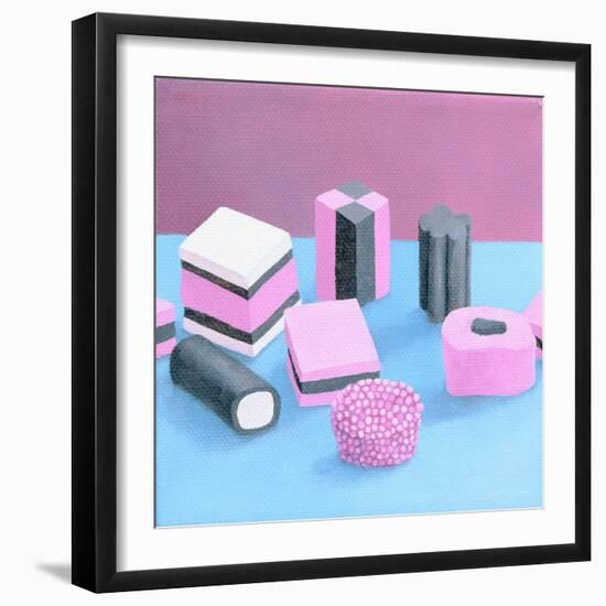 Pink Allsorts, 2003-Ann Brain-Framed Giclee Print