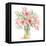 Pink Amaryllis-Leslie Trimbach-Framed Stretched Canvas