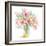 Pink Amaryllis-Leslie Trimbach-Framed Premium Giclee Print