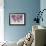 Pink and Blue I Crop-Silvia Vassileva-Framed Art Print displayed on a wall