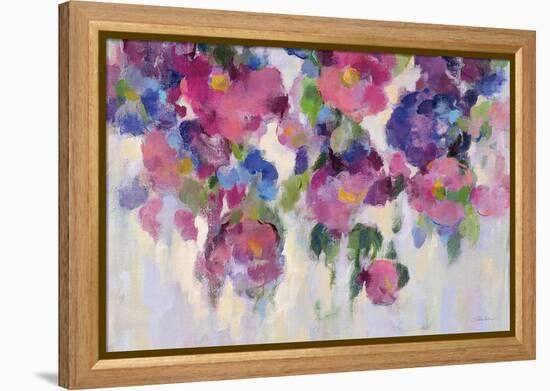 Pink and Blue I Crop-Silvia Vassileva-Framed Stretched Canvas