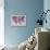 Pink and Blue I Crop-Silvia Vassileva-Framed Stretched Canvas displayed on a wall