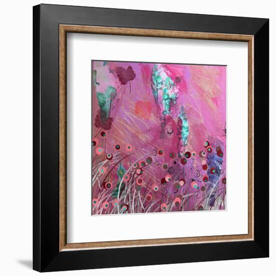 Pink and Blue-Claire Westwood-Framed Art Print
