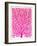 Pink and Ombre Fan Coral-Cat Coquillette-Framed Giclee Print