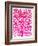 Pink and Ombre Fan Coral-Cat Coquillette-Framed Giclee Print