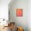 Pink and Orange Abstract Art Painting-T30Gallery-Framed Stretched Canvas displayed on a wall