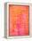 Pink and Orange Abstract Art Painting-T30Gallery-Framed Stretched Canvas