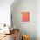 Pink and Orange Abstract Art Painting-T30Gallery-Mounted Art Print displayed on a wall