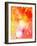 Pink and Orange Abstract Art Painting-T30Gallery-Framed Art Print